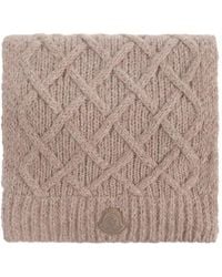 Moncler - Logo-Detail Scarf - Lyst