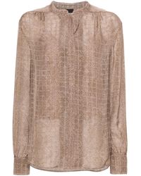 BOSS - Hemd Mit Geometrischem Print - Lyst