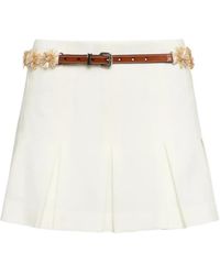 Cinq À Sept - Minijupe Sunflare Aanya Skort - Lyst