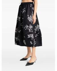Cinq À Sept - Gonna Sirani A Fiori Con Coulisse - Lyst