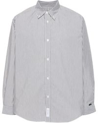 WTAPS - Camisa a rayas con manga larga - Lyst