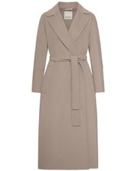 Max Mara - Abrigo Con Cinturón - Lyst