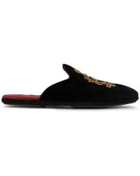 Dolce & Gabbana - Slippers Coat Of Arms - Lyst