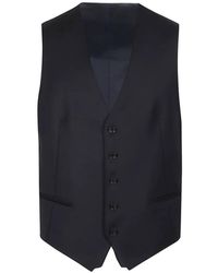 Tagliatore - Wollen Jack Met Knoop - Lyst
