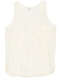 Barena - Vertical-Stripe Sleeveless Blouse - Lyst