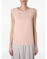 Fabiana Filippi - "desert" Silk Top With Sequined Detail - Lyst