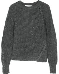 Genny - Sequinned Sweater - Lyst