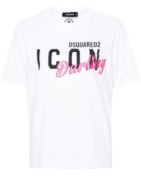 DSquared² - T-shirt Icon Darling en coton - Lyst