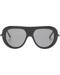 Loewe - Slim Pilot-Frame Sunglasses - Lyst