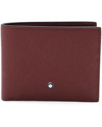 Montblanc - Logo-Plaque Bi-Fold Wallet - Lyst