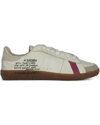 Patrizia Pepe - Skin Leather-Panelled Sneakers - Lyst