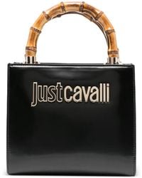 Just Cavalli - Sac Cabas À Détail De Logo - Lyst