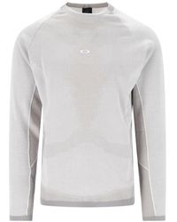 Oakley - Latitude Veil Wool-Blend Crewneck Technical Sweater - Lyst