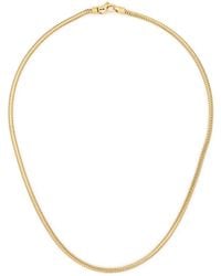 Tom Wood - Polished Snake-Chain Necklace - Lyst