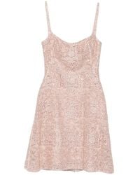 Ermanno Scervino - Embellished Mini Dress - Lyst