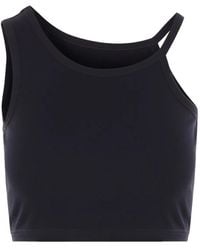 Y's Yohji Yamamoto - Cotton-Jersey Top - Lyst