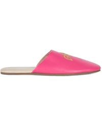 Gcds - Logo-Embroidered Mules - Lyst