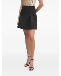 Liu Jo - Pleated Pocketed Mini A-Line Skirt - Lyst