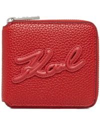 Karl Lagerfeld - Cartera de piel - Lyst