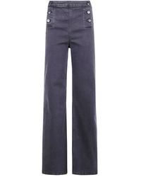 Twinset - Button Cotton Jeans - Lyst