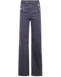 Twinset - Button Cotton Jeans - Lyst