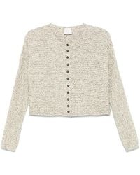 Alysi - Cropped Cardigan - Lyst