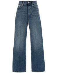 Calvin Klein - Wide-Leg Jeans - Lyst