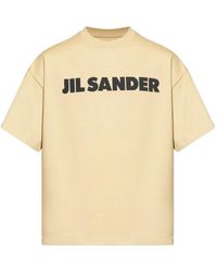 Jil Sander - Logo-Print T-Shirt - Lyst