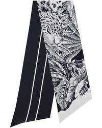 Ferragamo - Bandeau-Schal aus Seide mit Togo-Print - Lyst
