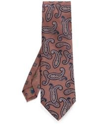 Etro - Paisley-Print Silk Tie - Lyst