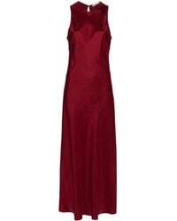 Asceno - Valencia Silk Maxi Dress - Lyst