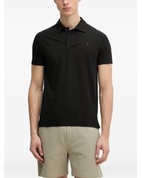 Trussardi - Logo-Embroidered Piqué Polo Shirt - Lyst