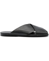 Marsèll - Flat Leather Sandals - Lyst