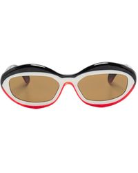 Alain Mikli - Gafas de sol con montura oval - Lyst