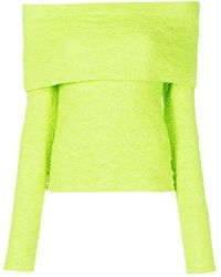 MSGM - Schulterfreies Oberteil - Lyst