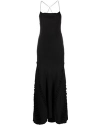 Jacquemus - Crema Open-back Ruched Dress - Lyst