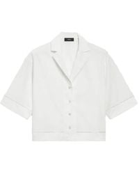 Theory - Camisa de popelina - Lyst
