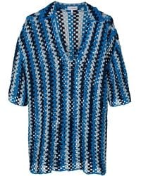 Amir Slama - X Mahaslama V-neck Crochet T-shirt - Lyst