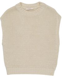 Slowear - Zanone Mouwloze Katoenen Top - Lyst