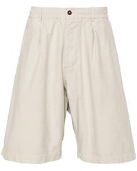 Universal Works - Shorts Sportivi Con Pieghe - Lyst