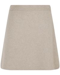 Lisa Yang - Ribbed-Knit A-Line Skirt - Lyst