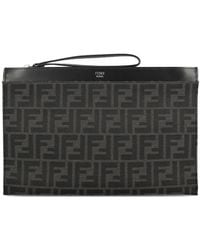 Fendi - Bolso de mano con motivo ff - Lyst