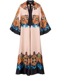 La DoubleJ - Magnifico Floral-Print Maxi Dress - Lyst