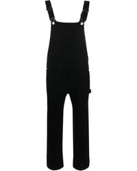 Barrie - Cotton-Cashmere Denim Dungarees - Lyst