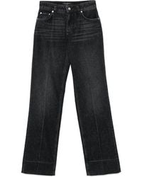 Dolce & Gabbana - Pressed-Crease Straight-Leg Jeans - Lyst