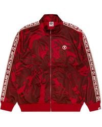 Aape By A Bathing Ape - Embroidered-Lettering Bomber Jacket - Lyst