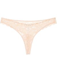 Hanro - Moments Lace Thong - Lyst