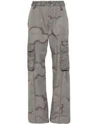 Marine Serre - Cargohosen mit Camouflage-Print Regenerated - Lyst