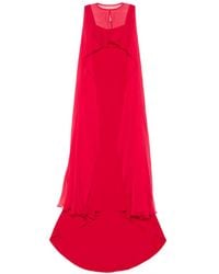 Atu Body Couture - Maxi-Jurk Met Afneembare Cape - Lyst