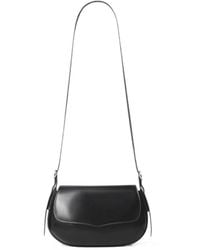 Lemaire - Belly Logo-Print Shoulder Bag - Lyst